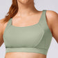 THE SABLE SEAMLESS CROSS-BACK SPORTS BRA