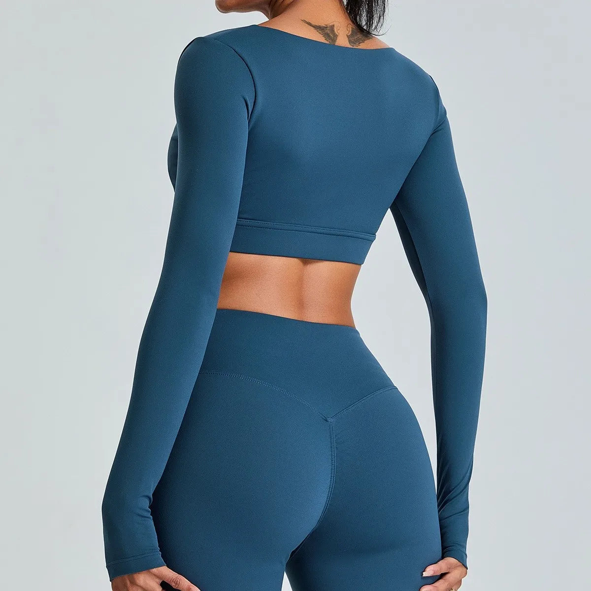 HOUSTON CROPPED LONG SLEEVE