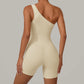 GRANADA ONE SHOULDER SEAMLESS JUMPSUIT