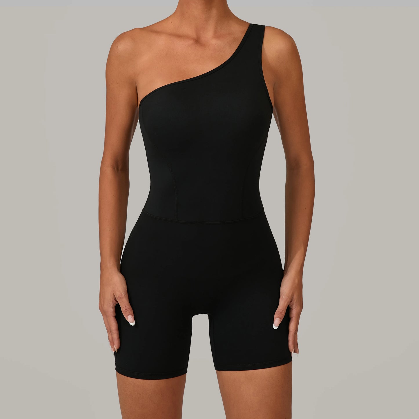 GRANADA ONE SHOULDER SEAMLESS JUMPSUIT