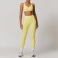 EMMELINE LEGGINGS AND TWIST BACK SPORTS BRA SET
