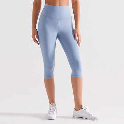 BACK TO BASICS 3/4 LEGGINGS-Leggings-Gym Giants