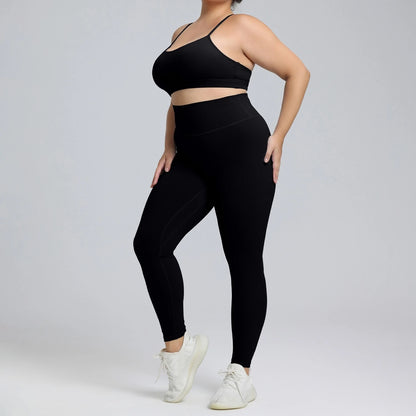 THE BEAM SPORTS BRA & LEGGINGS SET-Workout Sets-Gym Giants