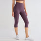 BACK TO BASICS 3/4 LEGGINGS-Leggings-Gym Giants