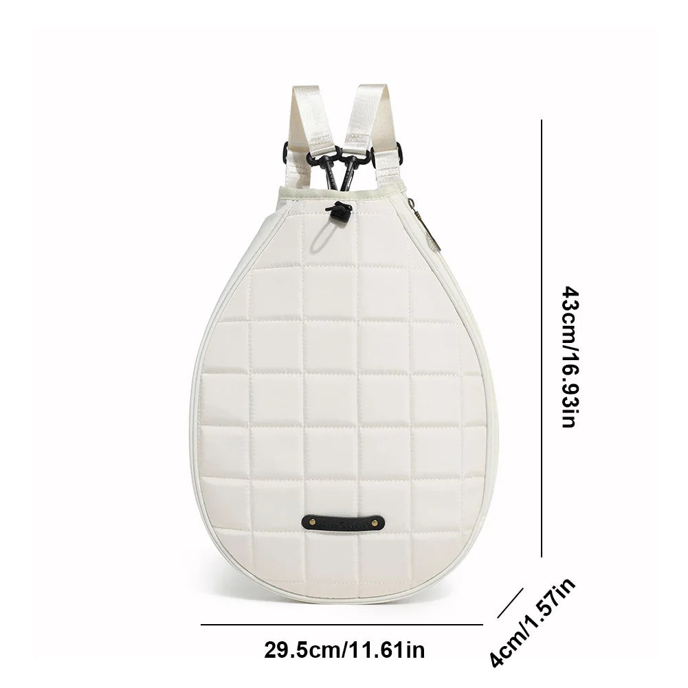 3-WAY QUILTED RACKET BAG