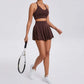 KARELIA HALTER TENNIS SKORT SET
