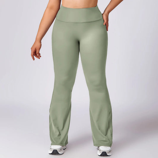 THE SABLE HIGH-WAISTED FLARED LEGGINGS