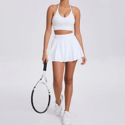 KARELIA HALTER TENNIS SKORT SET