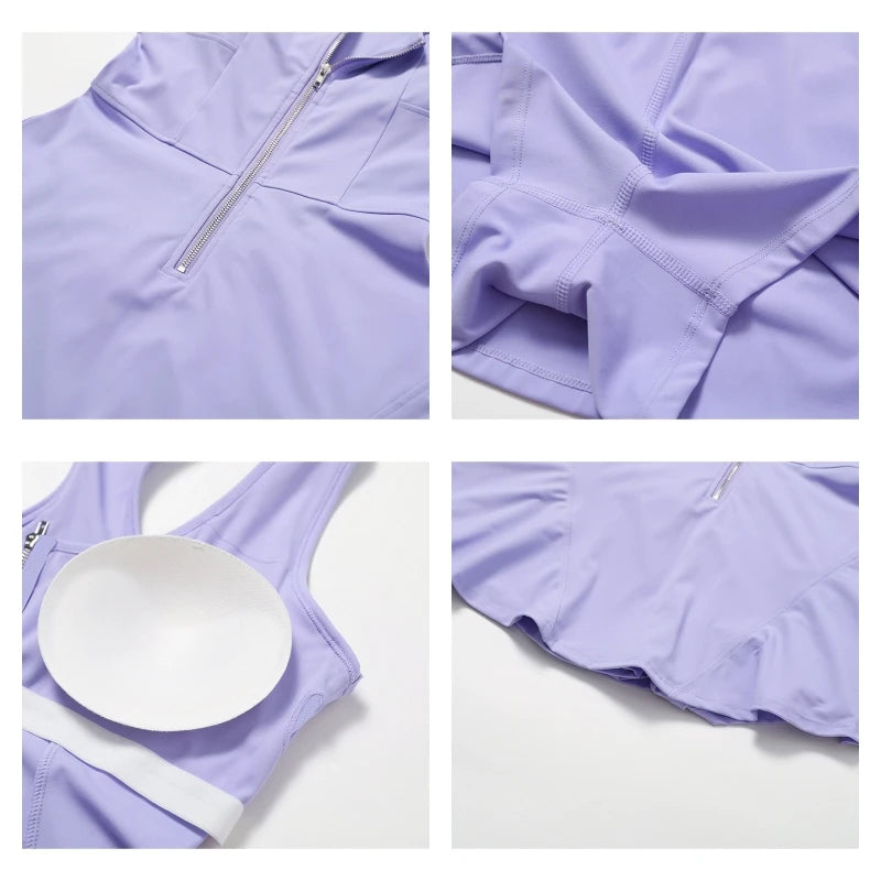 THE ORITHYA SEAMLESS TENNIS DRESS