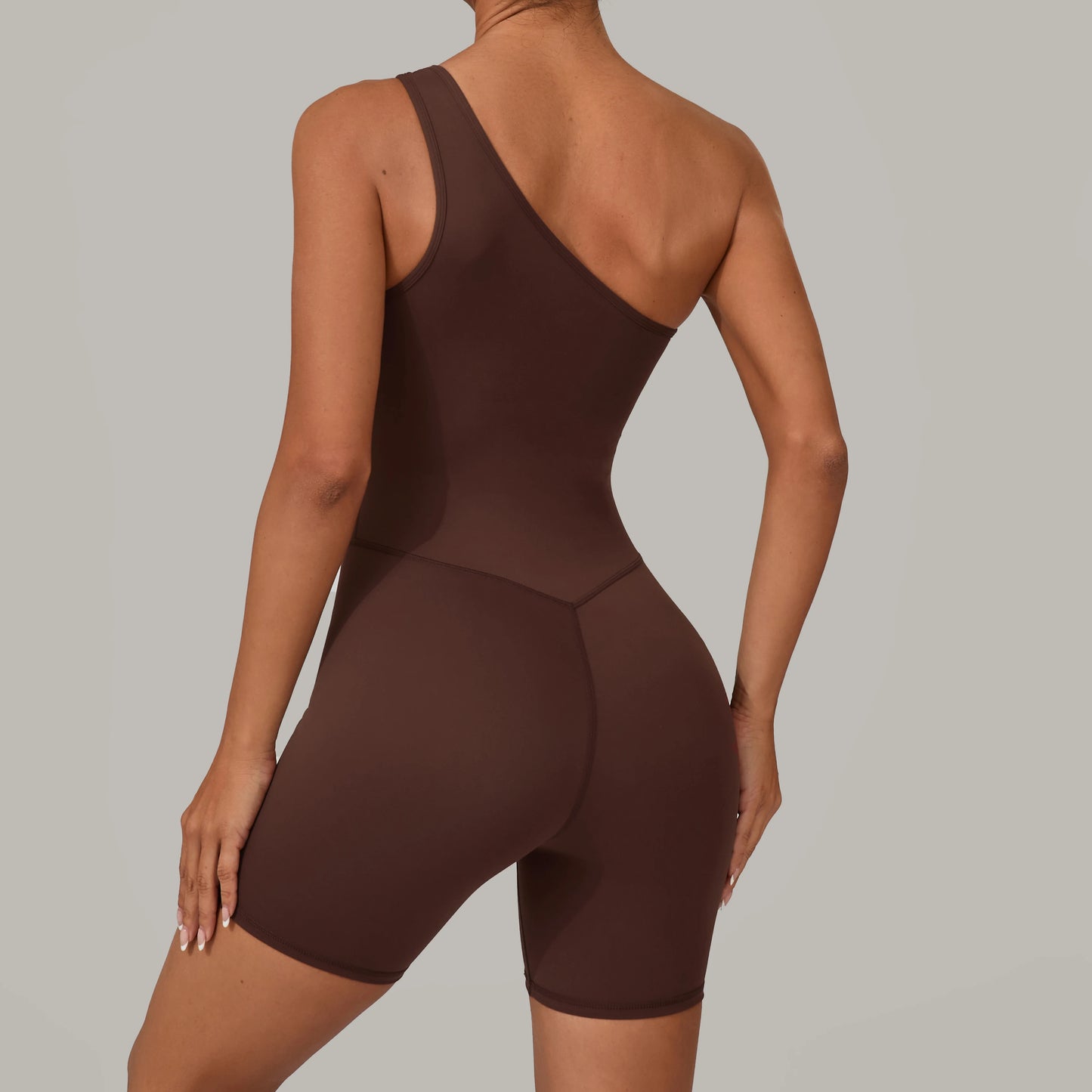 GRANADA ONE SHOULDER SEAMLESS JUMPSUIT