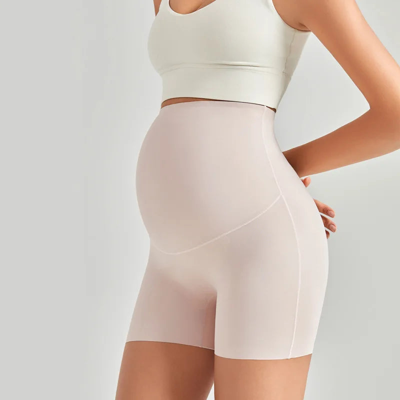 DANICA HIGH-WAISTED MATERNITY SHORTS