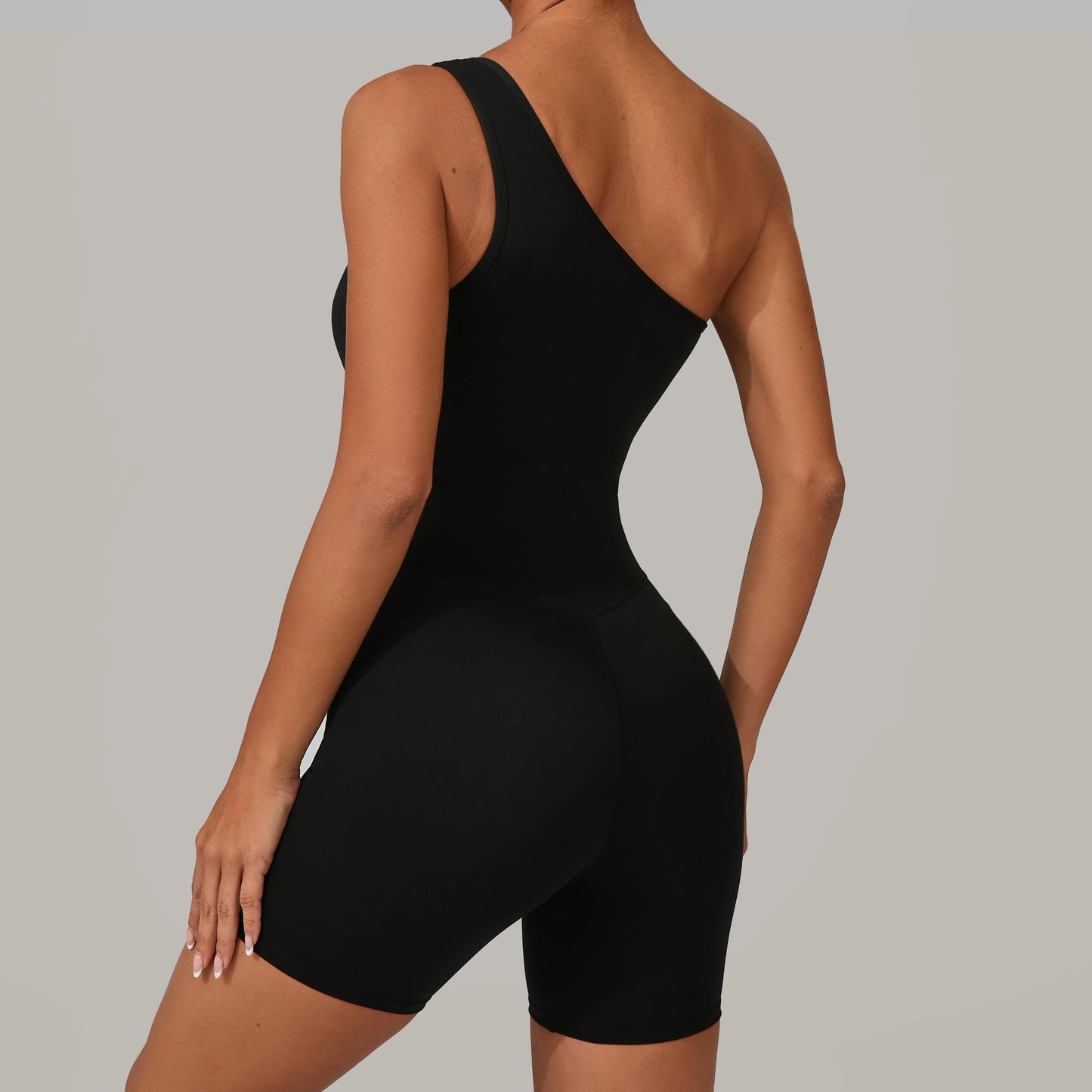 GRANADA ONE SHOULDER SEAMLESS JUMPSUIT