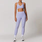EMMELINE LEGGINGS AND TWIST BACK SPORTS BRA SET