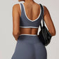 ARALINA SEAMLESS V-NECK SPORTS BRA