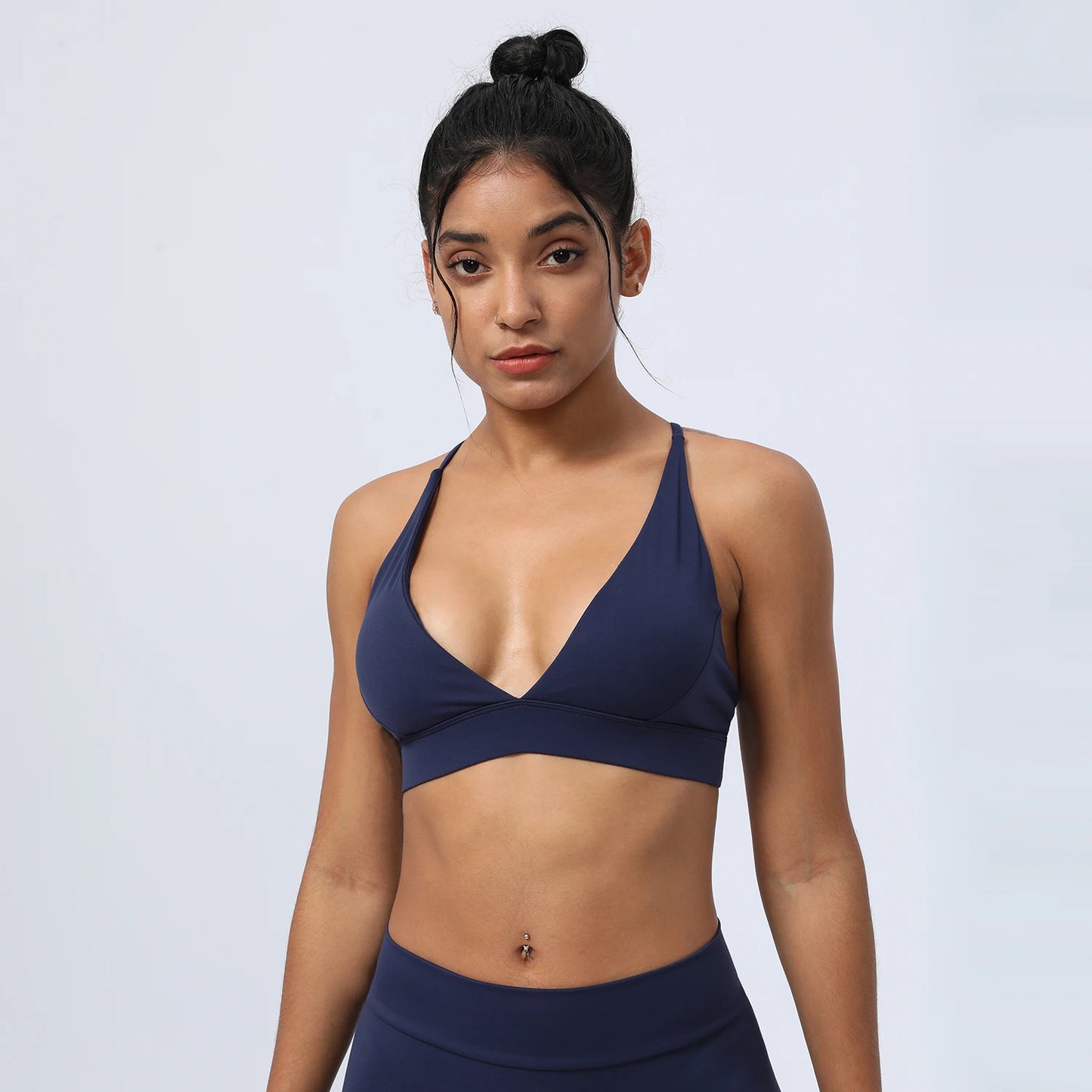 NAZARA CROSS-BACK SPORTS BRA