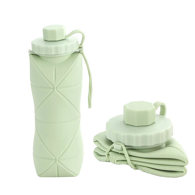 600ML SILICONE FOLDING BOTTLE