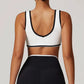 ARALINA SEAMLESS V-NECK SPORTS BRA