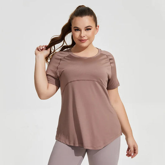 IRISA RELAXED CREW NECK TEE