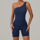 GRANADA ONE SHOULDER SEAMLESS JUMPSUIT