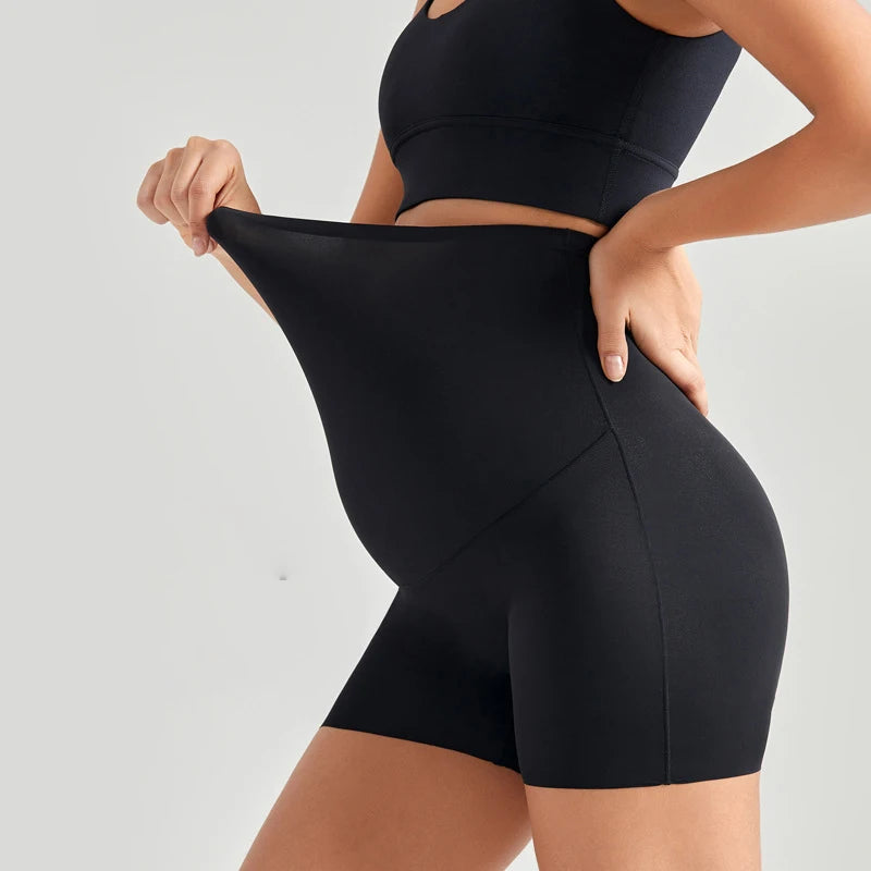 DANICA HIGH-WAISTED MATERNITY SHORTS