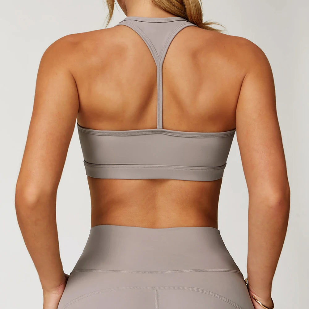 THE ARISELLA RACERBACK SPORTS BRA