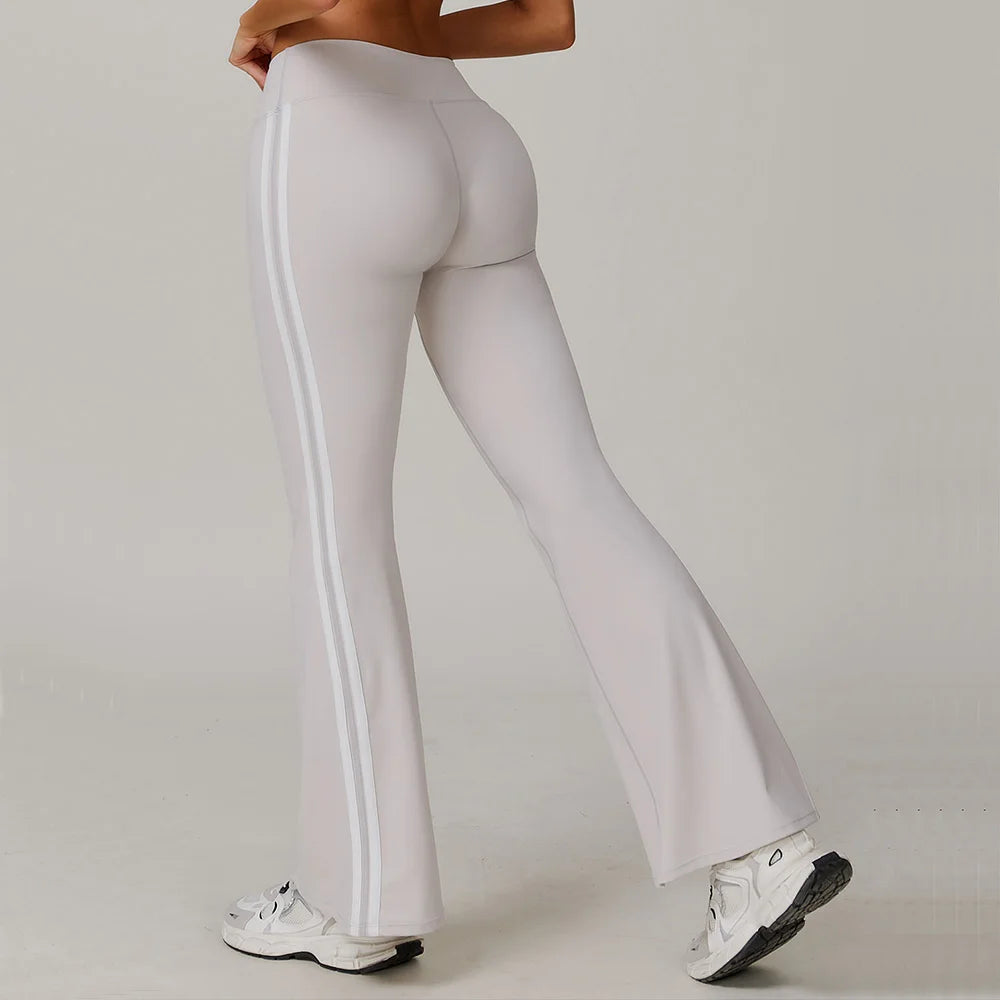 TAMERIA FLARED MID-RISE LEGGINGS