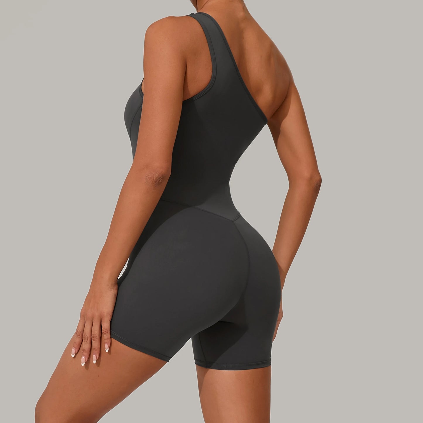 GRANADA ONE SHOULDER SEAMLESS JUMPSUIT