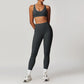 EMMELINE LEGGINGS AND TWIST BACK SPORTS BRA SET