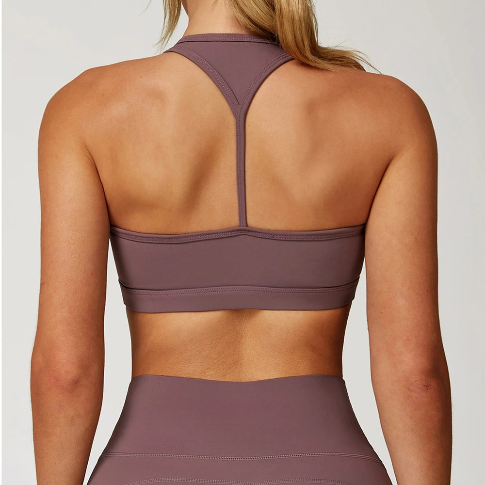 THE ARISELLA RACERBACK SPORTS BRA