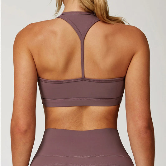 THE ARISELLA RACERBACK SPORTS BRA