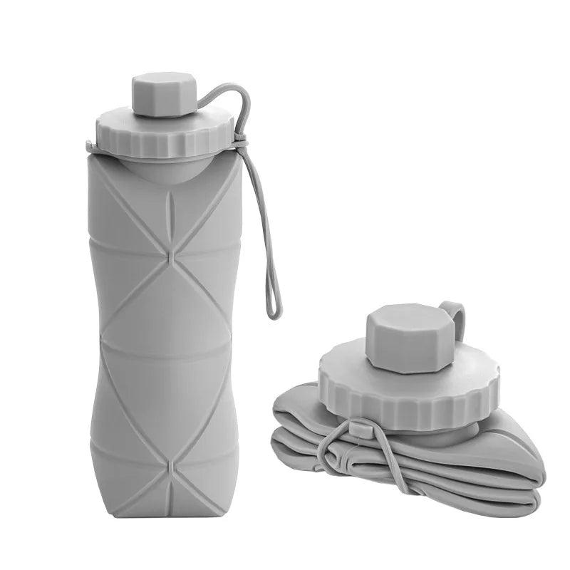 600ML SILICONE FOLDING BOTTLE