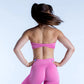 THE AURA BANDEAU TWIST BACK SPORTS BRA-Sports Bras-Gym Giants