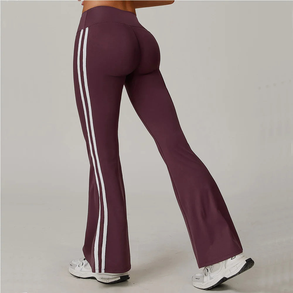 TAMERIA FLARED MID-RISE LEGGINGS