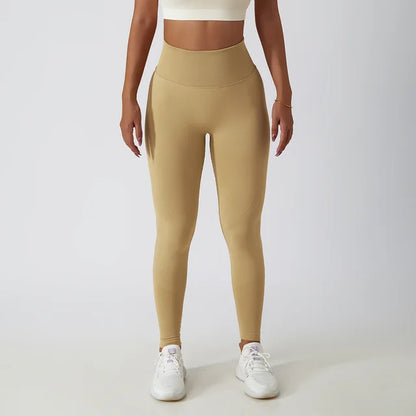 THE CASCADE SEAMLESS SCRUNCH BUTT LEGGINGS-Leggings-Gym Giants