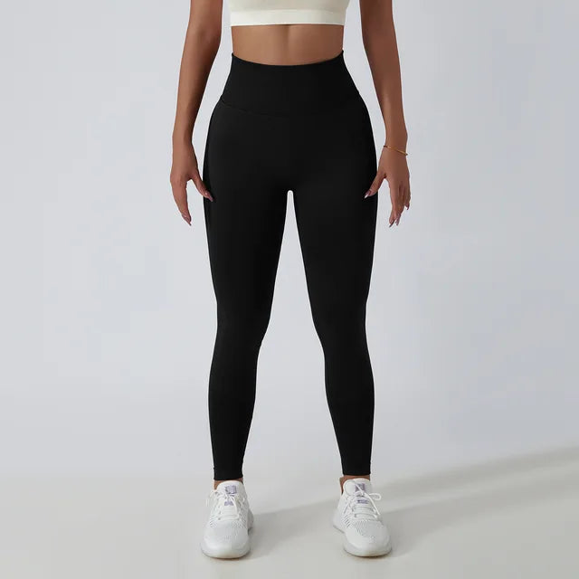 THE CASCADE SEAMLESS SCRUNCH BUTT LEGGINGS-Leggings-Gym Giants