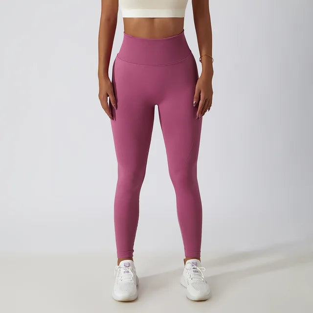 THE CASCADE SEAMLESS SCRUNCH BUTT LEGGINGS-Leggings-Gym Giants