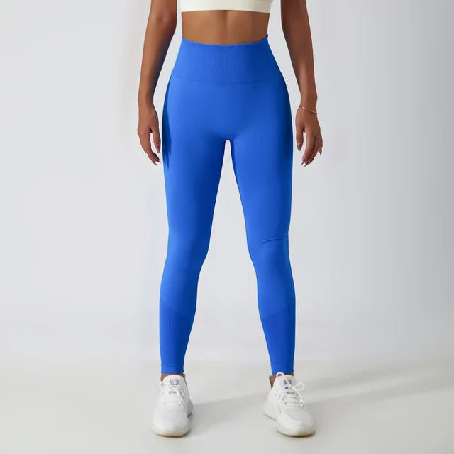 THE CASCADE SEAMLESS SCRUNCH BUTT LEGGINGS-Leggings-Gym Giants