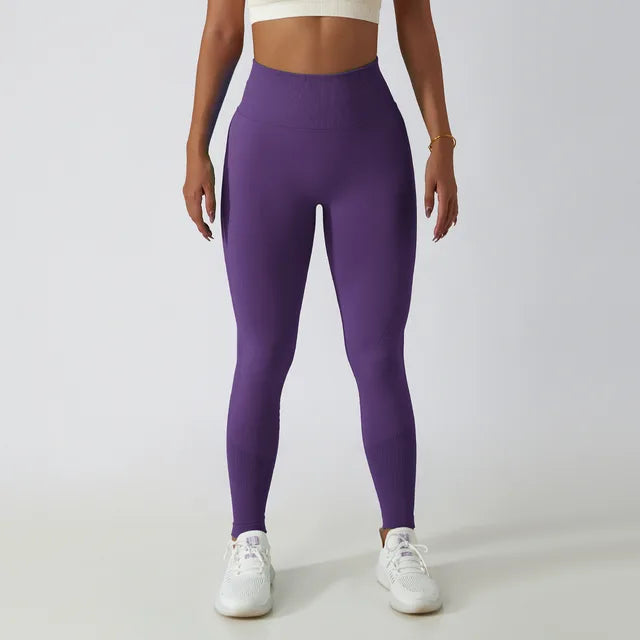THE CASCADE SEAMLESS SCRUNCH BUTT LEGGINGS-Leggings-Gym Giants