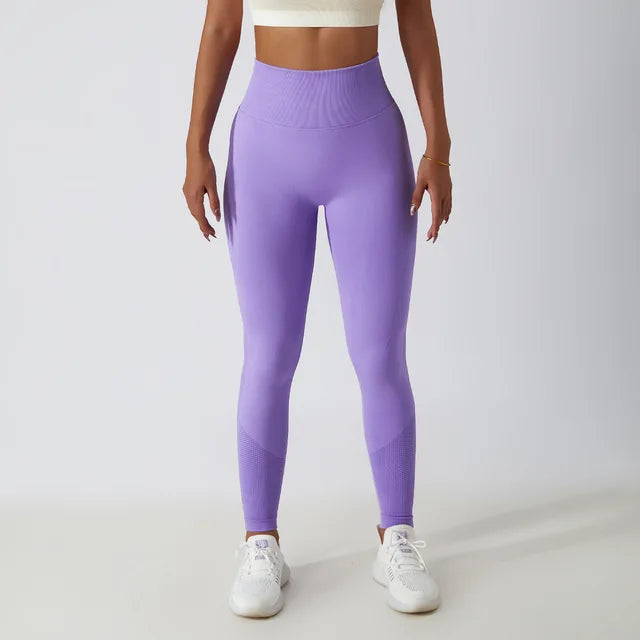 THE CASCADE SEAMLESS SCRUNCH BUTT LEGGINGS-Leggings-Gym Giants
