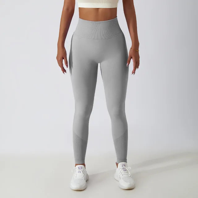 THE CASCADE SEAMLESS SCRUNCH BUTT LEGGINGS-Leggings-Gym Giants