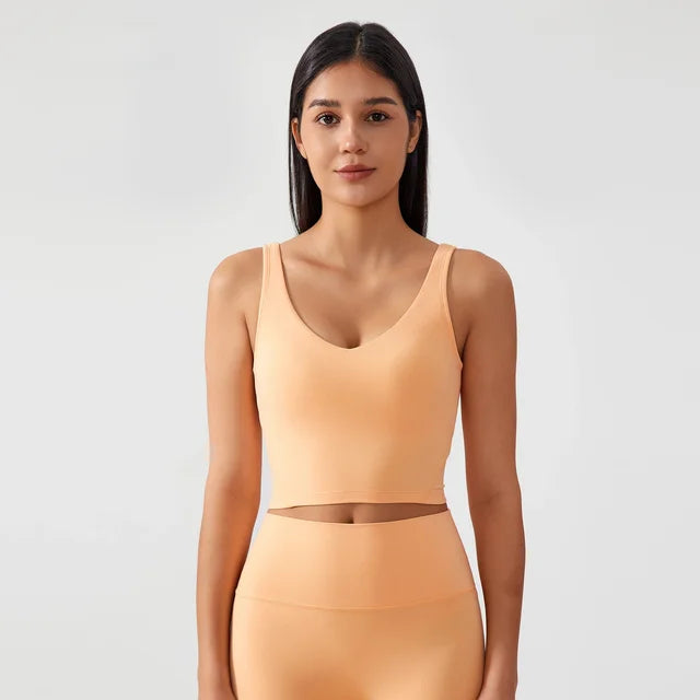 THE SOLACE V-NECK SINGLET