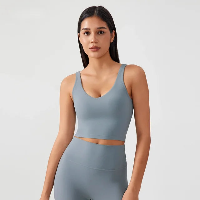 THE SOLACE V-NECK SINGLET