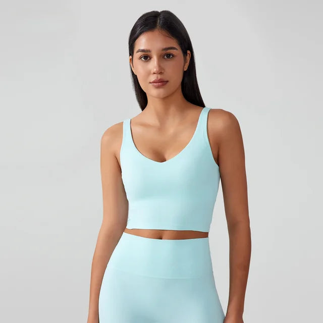 THE SOLACE V-NECK SINGLET