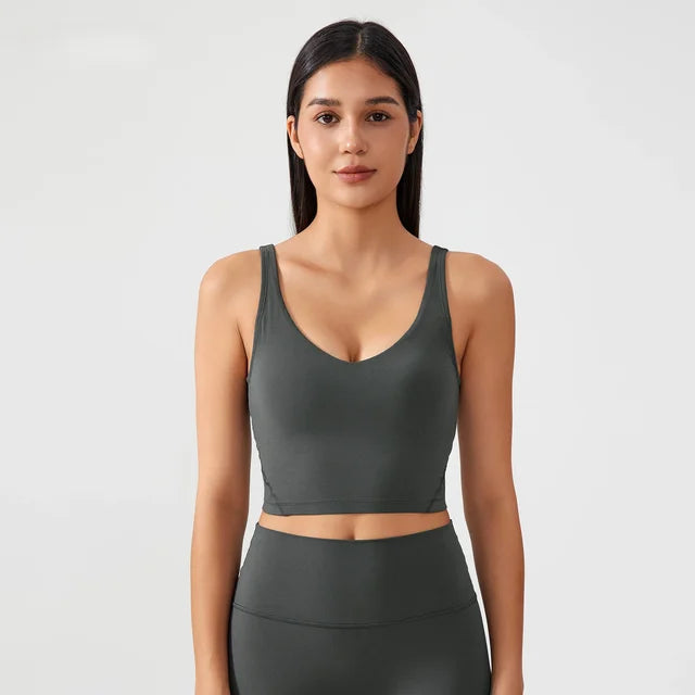 THE SOLACE V-NECK SINGLET