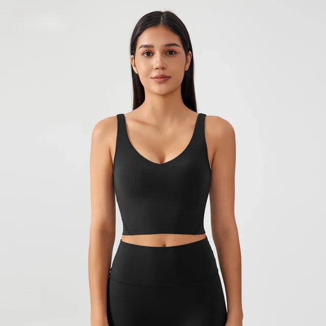 THE SOLACE V-NECK SINGLET