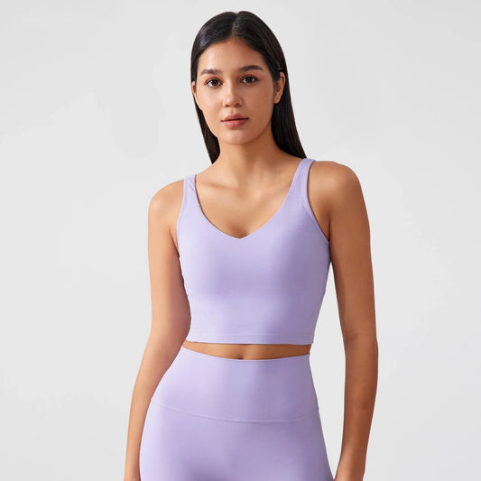 THE SOLACE V-NECK SINGLET