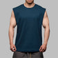THE VAULT SLEEVELESS COTTON TEE-Singlets-Gym Giants
