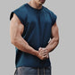 THE VAULT SLEEVELESS COTTON TEE-Singlets-Gym Giants