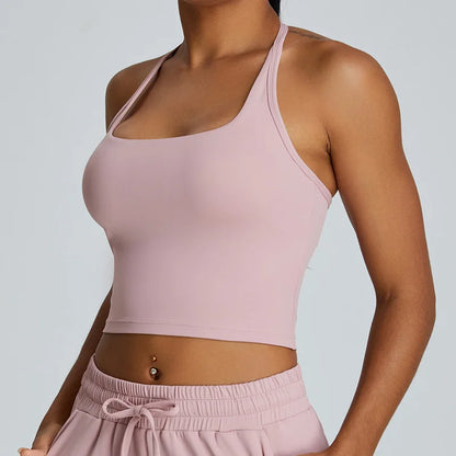 OLENNA HALTER NECK SINGLET