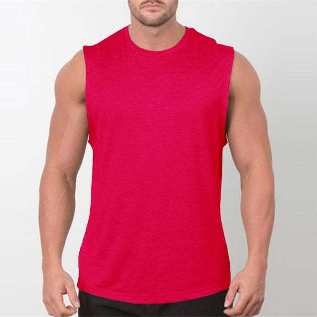 Atlas Men's Sleeveless Shirt – Comfort and style in one. Made from premium broadcloth and cotton for maximum comfort. Lightweight and breathable material for unrestricted movement during intense workouts. Durable construction ensures longevity. Low cut arms, flattering fit, and soft material make it a staple in your workout wardrobe. Upgrade your workout wardrobe with the Atlas Sleeveless Shirt today.
